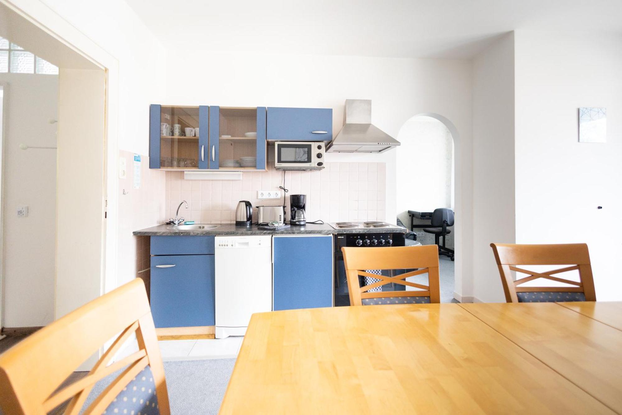 Apartmenthaus Am Waldrand- Kueche - Fruehstueck - Balkon 维尔德曼 外观 照片