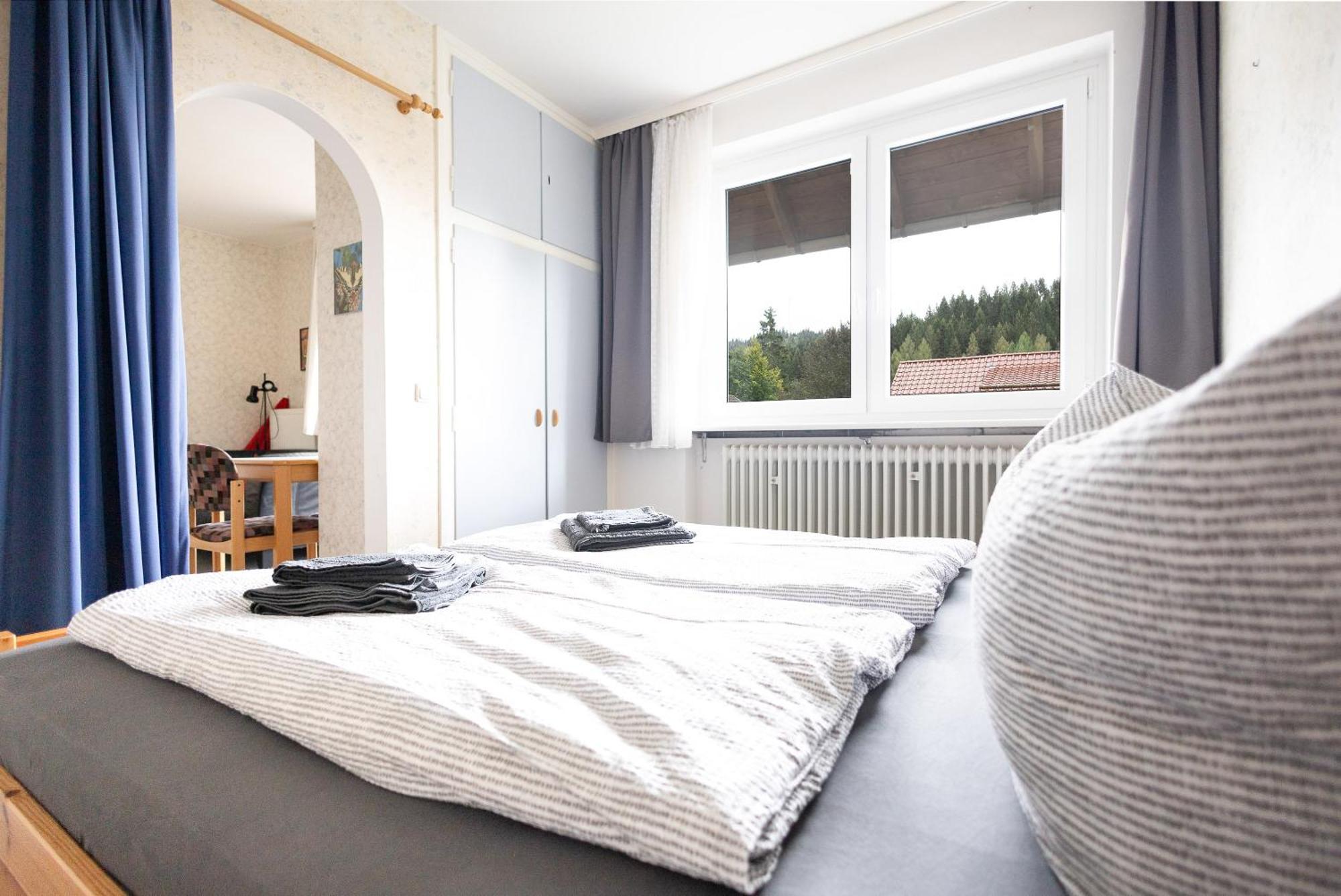 Apartmenthaus Am Waldrand- Kueche - Fruehstueck - Balkon 维尔德曼 外观 照片