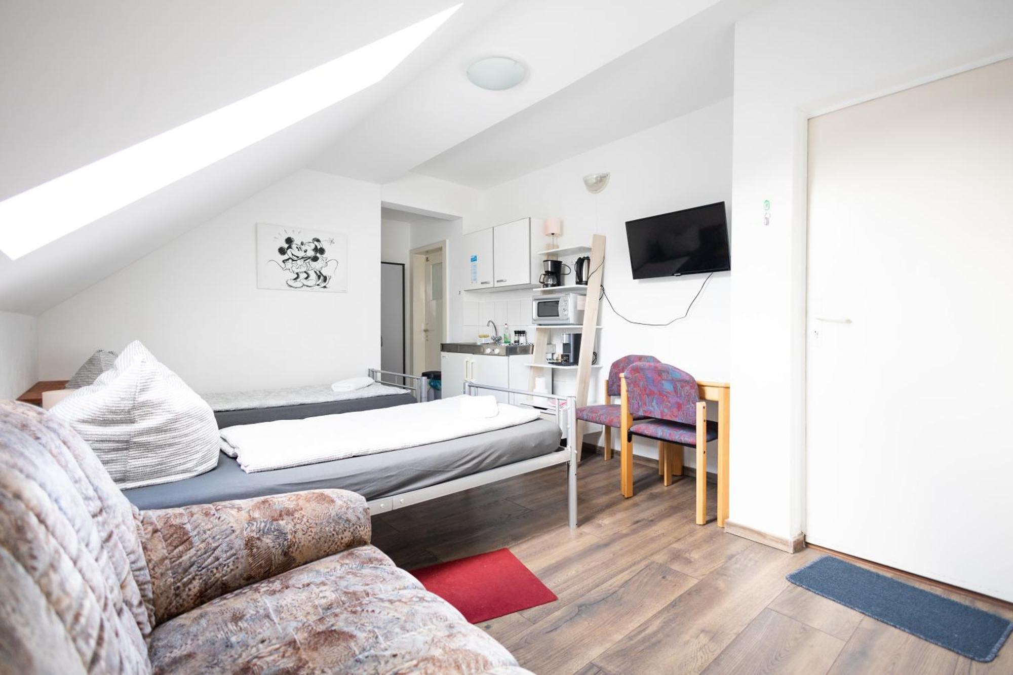 Apartmenthaus Am Waldrand- Kueche - Fruehstueck - Balkon 维尔德曼 外观 照片
