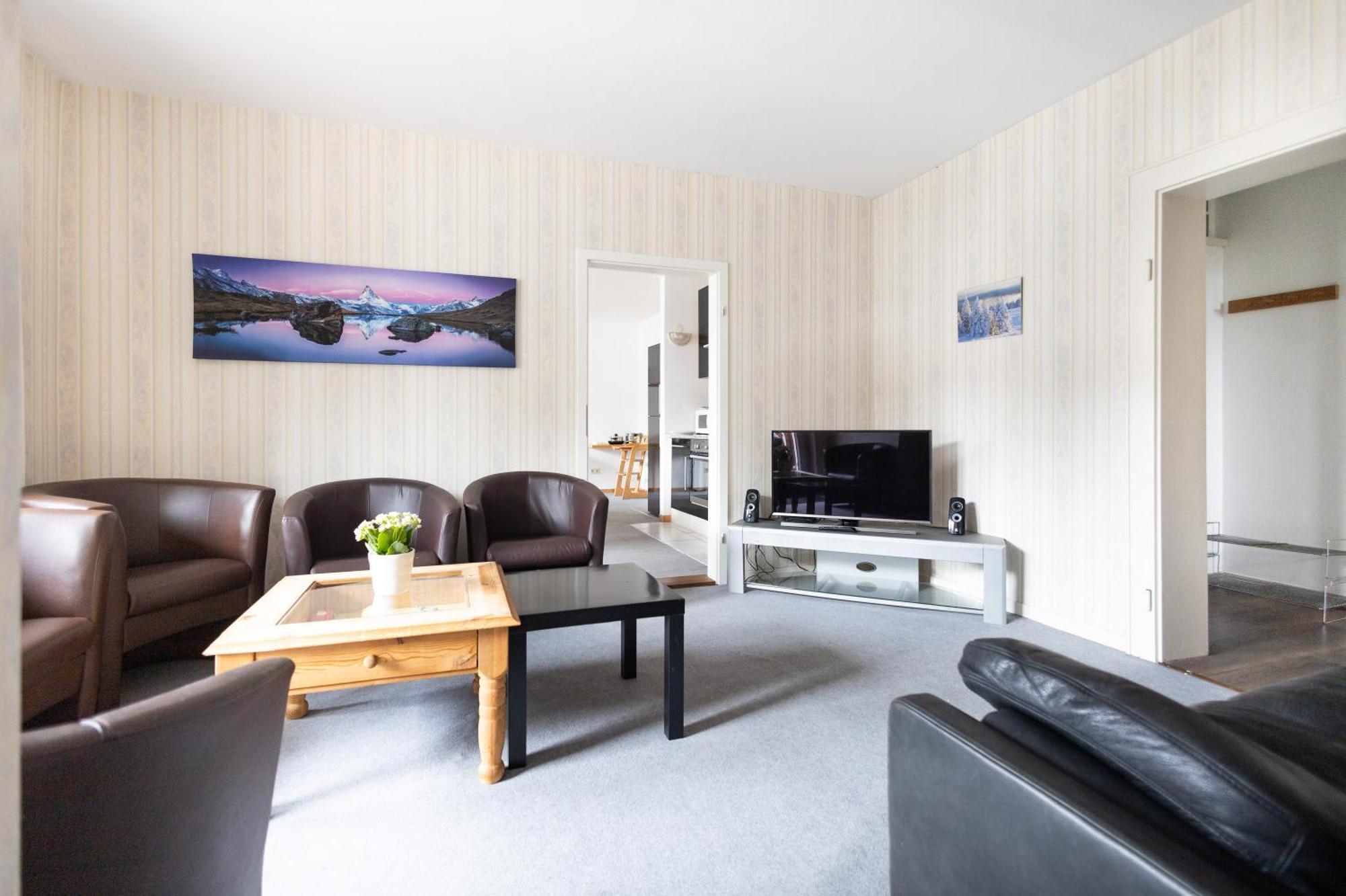 Apartmenthaus Am Waldrand- Kueche - Fruehstueck - Balkon 维尔德曼 外观 照片