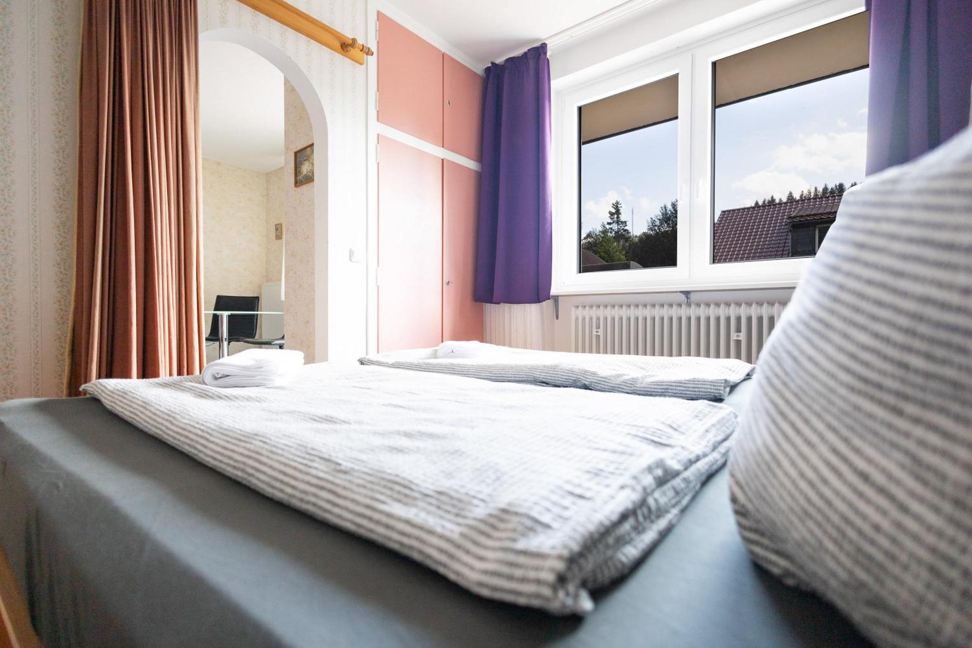 Apartmenthaus Am Waldrand- Kueche - Fruehstueck - Balkon 维尔德曼 外观 照片